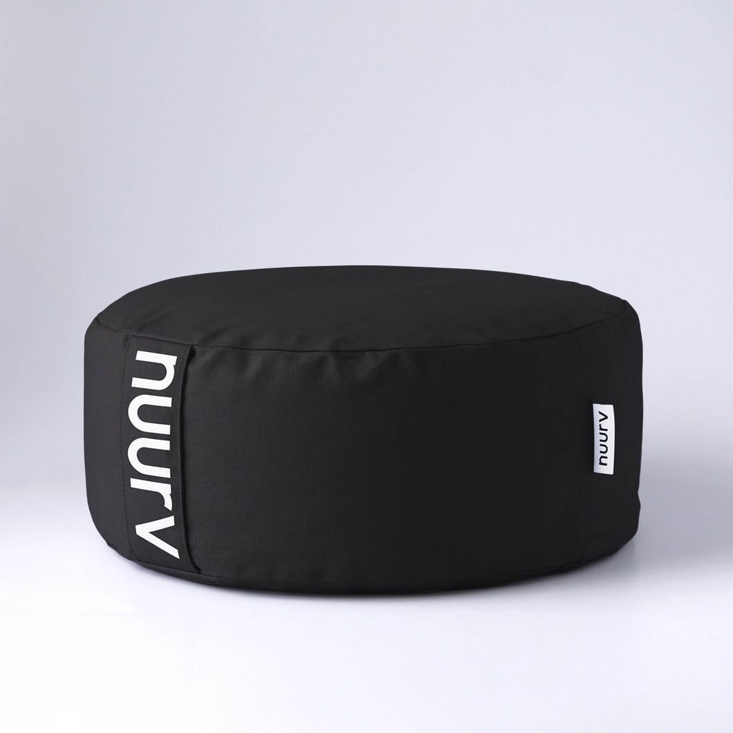 Nuurv Wellness Meditation Cushion Midnight Black